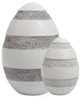 Jajko ceramiczne z kamyczkami WIP-1-00865-23 (27128) 20cm