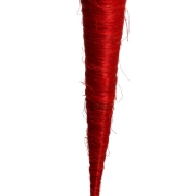 Rożek sizalowy czerwony 5x35cm KRROZ-355C